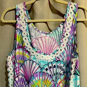Lily Pulitzer sleeveless dress size 10